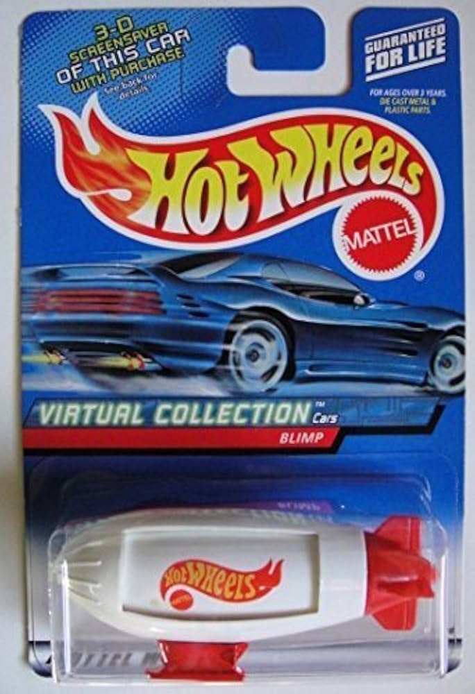 Amazon.com: Mattel Hot Wheels Virtual Collection Car White/RED
